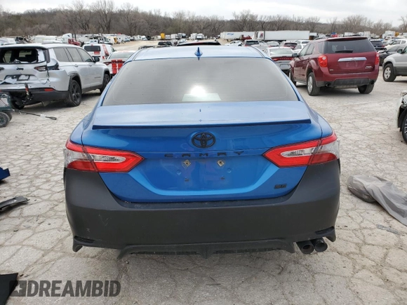 2019 Toyota Camry LE with VIN 4T1B11HK4KU271619, listed as a Copart auction lot 49987945 with 106,706 mi miles and Salvage Title. Bid and sale history available at carsss.com. Image 6.