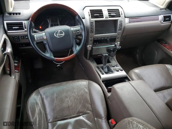 2010 Lexus GX 460 Premium with VIN JTJJM7FX7A5012055, listed as a Copart auction lot 87625605 with 189,703 mi miles and Salvage Title. Bid and sale history available at carsss.com. Image 8.