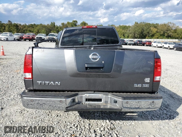 2008 Nissan Titan SE with VIN 1N6AA06AX8N318351, listed as a Copart auction lot 72518193 with 253,363 mi miles and Salvage Title. Bid and sale history available at carsss.com. Image 6.