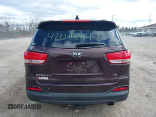 2016 Kia Sorento LX with VIN 5XYPGDA53GG037477, listed as a IAAI auction lot 42048897 with 124,482 mi miles and . Bid and sale history available at DreamBid. Image 16.