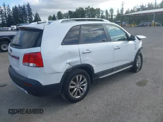 2011 Kia Sorento EX with VIN 5XYKUDA22BG178350, listed as a IAAI auction lot 42225234 with 107,674 mi miles and . Bid and sale history available at DreamBid. Image 4.