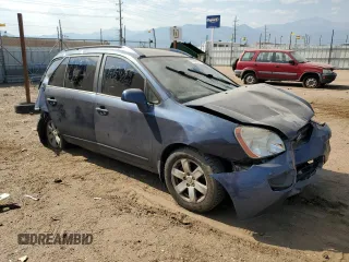 2007 Kia Rondo LX with VIN KNAFG525177072528, listed as a Copart auction lot 75509334 with 207,501 mi miles and Salvage Title. Bid and sale history available at carsss.com. Image 4.