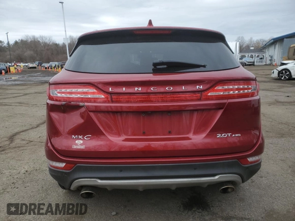 2018 Lincoln MKC Select with VIN 5LMCJ2D97JUL28596, listed as a Copart auction lot 47799465 with 96,609 mi miles and Salvage title. Bid and sale history available at DreamBid. Image 6.
