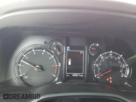 2023 Toyota 4Runner SR5 with VIN JTEMU5JR9P6164298, listed as a Copart auction lot 59108595 with 40,871 mi miles and Salvage title. Bid and sale history available at DreamBid. Image 9.