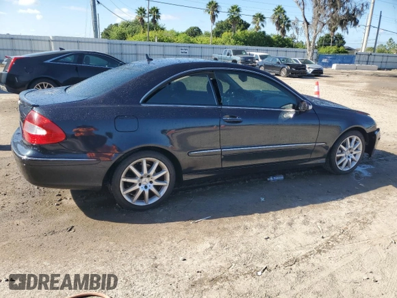 2007 Mercedes-Benz CLK 350 with VIN WDBTJ56HX7F224905, listed as a Copart auction lot 72928684 with 195,370 mi miles and Salvage Title. Bid and sale history available at DreamBid. Image 3.