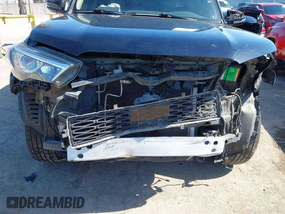 2020 Toyota 4Runner SR5 with VIN JTEBU5JRXL5749494, listed as a IAAI auction lot 42282783 with 88,724 mi miles and . Bid and sale history available at DreamBid. Image 6.