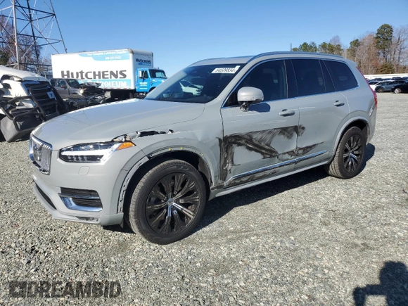 2024 Volvo XC90 Core Bright Theme with VIN YV4L12PKXR1179357, listed as a Copart auction lot 84509834 with 26,527 mi miles and Salvage Title. Bid and sale history available at carsss.com. Image 1.