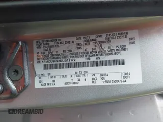2013 Ford Escape SEL с VIN 1FMCU9H92DUB12172, выставлен на аукционе IAAI как лот 42625786 с пробегом 149 770 миль миль и . История ставок и продаж доступна на DreamBid. Изображение 9.