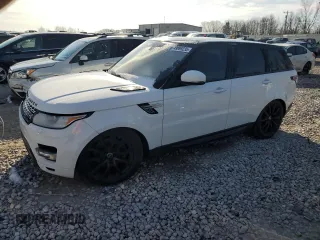 2016 Land Rover Range Rover Sport V6 HSE with VIN SALWR2VFXGA634583, listed as a Copart auction lot 49899235 with 118,534 mi miles and Clean Title. Bid and sale history available at carsss.com. Image 1.