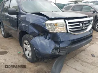 2015 Honda Pilot LX with VIN 5FNYF4H22FB062105, listed as a IAAI auction lot 42072540 with 80,715 mi miles and . Bid and sale history available at DreamBid. Image 6.