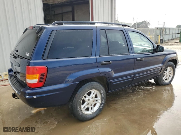 2004 Jeep Grand Cherokee Laredo with VIN 1J4GX48N54C333603, listed as a Copart auction lot 42620514 with 172,410 mi miles and Non Repairable. Bid and sale history available at carsss.com. Image 3.