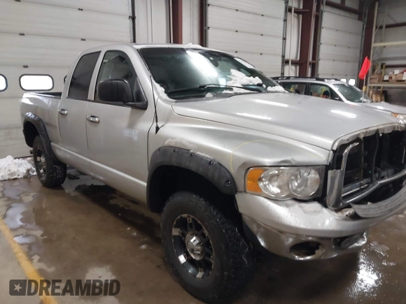 2004 Dodge 1500 SLT with VIN 1D7HU18N74S726788, listed as a IAAI auction lot 41525730 with Not Provided miles and . Bid and sale history available at carsss.com. Image 1.