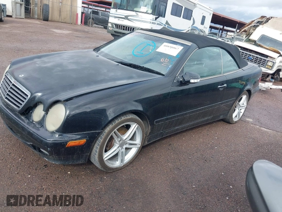 2002 Mercedes-Benz CLK 320/430 with VIN WDBLK65G32T114879, listed as a IAAI auction lot 40858067 with 256,013 mi miles and . Bid and sale history available at DreamBid. Image 2.
