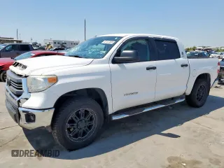 2014 Toyota Tundra SR5 z VIN 5TFEM5F13EX077208, wystawiony jako Copart lot #52187855 z przebiegiem 158 320 mil mil oraz Szkoda całkowita • Salvage title. Historia ofert i sprzedaży dostępna na DreamBid. Obrazek 1.
