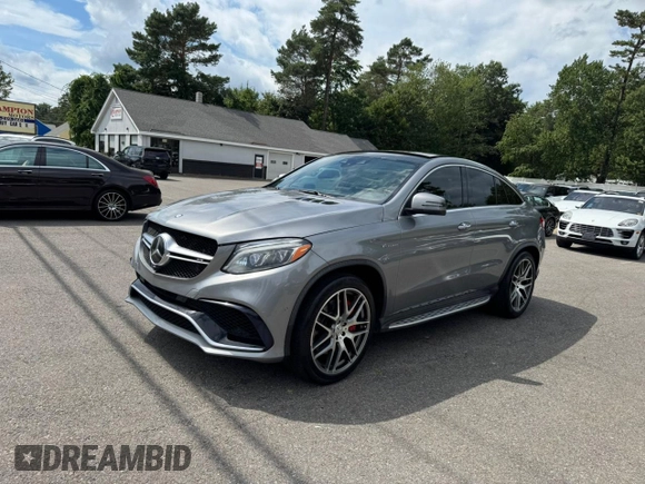 2016 Mercedes-Benz GLE 63 S AMG with VIN 4JGED7FBXGA010286, listed as a Copart auction lot 65643305 with 96,771 mi miles and Clean title. Bid and sale history available at DreamBid. Image 1.