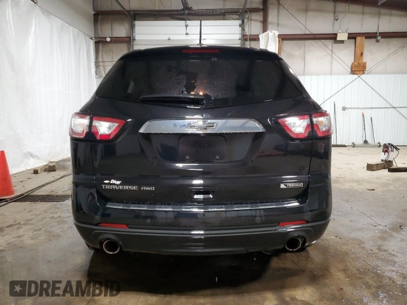 2017 Chevrolet Traverse Premier with VIN 1GNKVJKD3HJ313623, listed as a Copart auction lot 48889755 with 152,398 mi miles and Salvage Title. Bid and sale history available at DreamBid. Image 6.