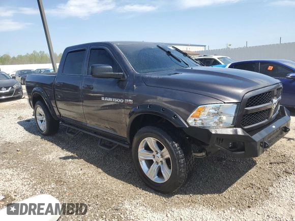 2014 Ram 1500 Express z VIN 1C6RR7KT6ES276554, wystawiony jako Copart lot #53250585 z przebiegiem 110 592 mil mil oraz Nie do naprawy • Non repairable. Historia ofert i sprzedaży dostępna na DreamBid. Obrazek 4.
