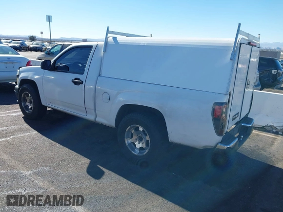 2008 Chevrolet Colorado LS with VIN 1GCCS149188200629, listed as a IAAI auction lot 41404479 with 188,639 mi miles and . Bid and sale history available at DreamBid. Image 3.