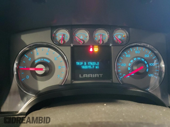 2010 Ford F-150 XL with VIN 1FTFW1EV8AFD85180, listed as a Copart auction lot 51038765 with 182,015 mi miles and Salvage Title. Bid and sale history available at carsss.com. Image 9.