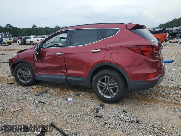 2017 Hyundai Santa Fe 2.4L with VIN 5XYZU3LB2HG399557, listed as a Copart auction lot 58777505 with 69,428 mi miles and Salvage title. Bid and sale history available at DreamBid. Image 2.