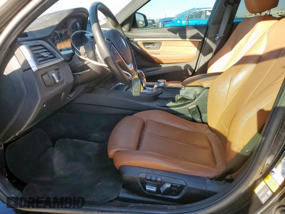 2017 BMW 3 Series 330e iPerformance with VIN WBA8E1C31HA156504, listed as a Copart auction lot 47971015 with 77,396 mi miles and Salvage Title. Bid and sale history available at carsss.com. Image 7.