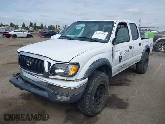 2004 Toyota Tacoma PreRunner with VIN 5TEGN92N24Z331407, listed as a IAAI auction lot 42045182 with 226,907 mi miles and . Bid and sale history available at DreamBid. Image 2.