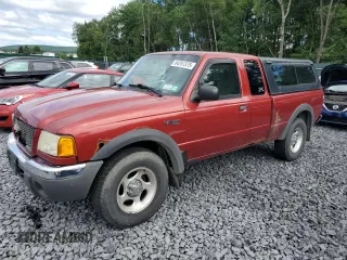 2002 Ford Ranger XL Fleet with VIN 1FTZR45E42TA36543, listed as a Copart auction lot 64251375 with 280,573 mi miles and Salvage title. Bid and sale history available at DreamBid. Image 1.