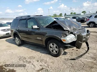 2008 Ford Explorer XLT with VIN 1FMEU73E48UA19273, listed as a Copart auction lot 61083905 with 160,478 mi miles and Salvage title. Bid and sale history available at DreamBid. Image 14.
