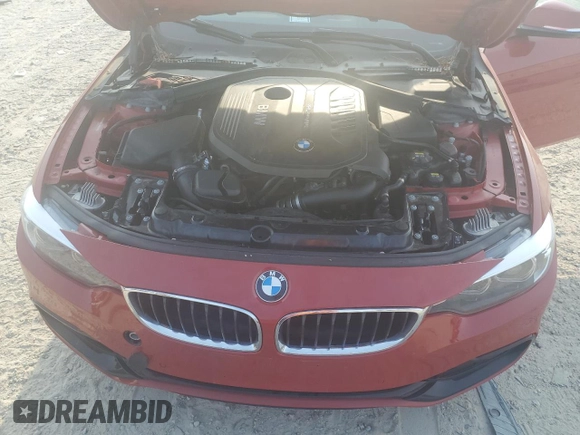 2018 BMW 4 Series 440i xDrive with VIN WBA4W9C54JAB95107, listed as a Copart auction lot 68408494 with 57,590 mi miles and Salvage title. Bid and sale history available at DreamBid. Image 11.