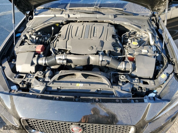 2017 Jaguar XE 35t Prestige with VIN SAJAK4BV6HCP10191, listed as a Copart auction lot 84276654 with 47,021 mi miles and Non Repairable. Bid and sale history available at carsss.com. Image 11.