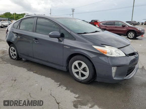 2015 Toyota Prius Four with VIN JTDKN3DU2F0440786, listed as a Copart auction lot 54558135 with 127,880 mi miles and Salvage Title. Bid and sale history available at DreamBid. Image 4.