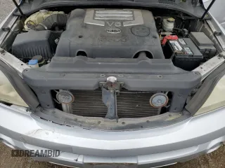 2006 Kia Sorento LX with VIN KNDJD733265522597, listed as a Copart auction lot 53667805 with 97,823 mi miles and Salvage Title. Bid and sale history available at DreamBid. Image 12.