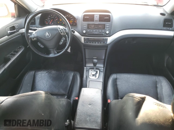 2006 Acura TSX with VIN JH4CL96806C016632, listed as a Copart auction lot 52476575 with 148,279 mi miles and Salvage Title. Bid and sale history available at carsss.com. Image 8.