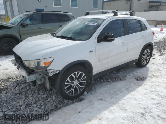 2016 Mitsubishi Outlander Sport 2.4 ES with VIN JA4AR3AW6GZ058662, listed as a Copart auction lot 42281395 with 125,753 mi miles and Salvage Title. Bid and sale history available at carsss.com. Image 1.