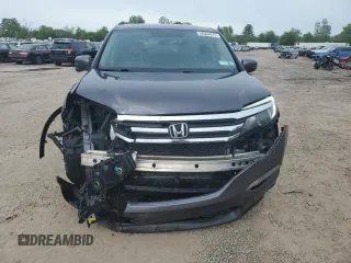 2017 Honda Pilot EX-L with VIN 5FNYF6H58HB066653, listed as a Copart auction lot 58304875 with 67,457 mi miles and Salvage title. Bid and sale history available at DreamBid. Image 5.