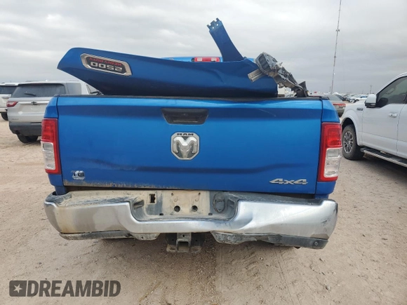 2021 Ram 2500 Tradesman with VIN 3C6UR5HJ0MG608370, listed as a Copart auction lot 79484974 with 137,194 mi miles and Salvage title. Bid and sale history available at DreamBid. Image 6.