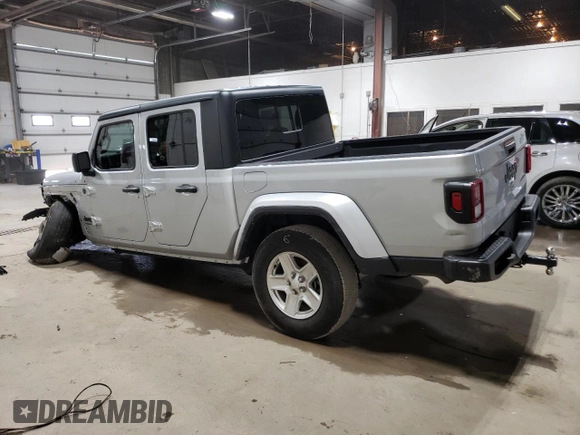2022 Jeep Gladiator Sport S with VIN 1C6HJTAG5NL117583, listed as a Copart auction lot 51912425 with 69,739 mi miles and Salvage title. Bid and sale history available at DreamBid. Image 2.