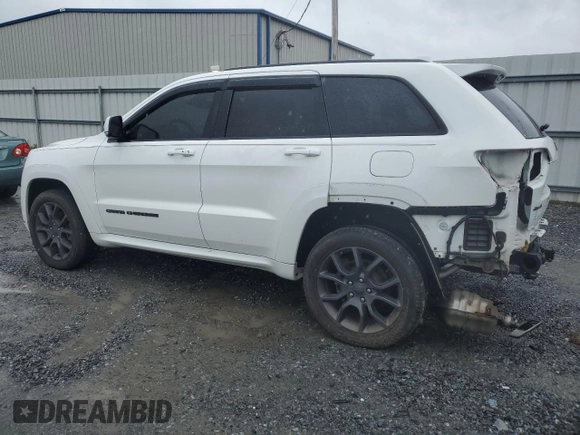 2020 Jeep Grand Cherokee High Altitude z VIN 1C4RJFCG5LC206434, wystawiony jako Copart lot #56097825 z przebiegiem 83 246 mil mil oraz Szkoda całkowita • Salvage title. Historia ofert i sprzedaży dostępna na DreamBid. Obrazek 2.