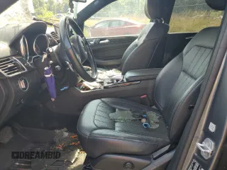 2017 Mercedes-Benz GLS 450 with VIN 4JGDF6EE5HA909795, listed as a Copart auction lot 61713184 with Not Provided miles and Salvage Title. Bid and sale history available at DreamBid. Image 7.