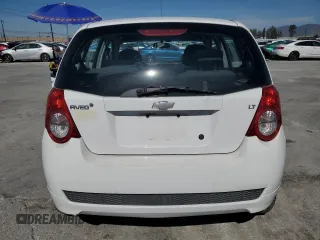 2009 Chevrolet Aveo 2LT with VIN KL1TG66E49B385473, listed as a Copart auction lot 48433685 with 91,994 mi miles and Salvage title. Bid and sale history available at DreamBid. Image 6.