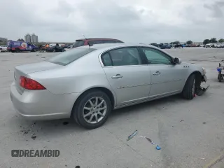 2008 Buick Lucerne CXL with VIN 1G4HD57298U165119, listed as a Copart auction lot 53939305 with 114,600 mi miles and Salvage Title. Bid and sale history available at DreamBid. Image 3.