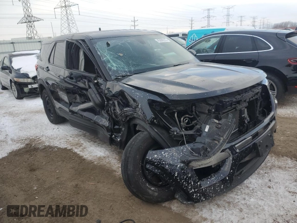 2020 Ford Police Interceptor Utility z VIN 1FM5K8AB9LGA97902, wystawiony jako Copart lot #45096225 z przebiegiem 93 845 mil mil oraz Szkody całkowita. Historia ofert i sprzedaży dostępna na DreamBid. Obrazek 4.