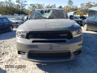 2020 Dodge Durango GT with VIN 1C4RDHDGXLC259020, listed as a Copart auction lot 82817884 with 81,631 mi miles and Salvage Title. Bid and sale history available at DreamBid. Image 5.