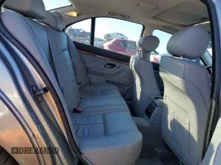 2002 BMW 5 Series 530i with VIN WBADT53402CE93491, listed as a Copart auction lot 42338765 with 0 mi miles and Salvage Title. Bid and sale history available at carsss.com. Image 10.