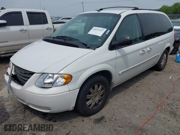 2006 Chrysler Town & Country Touring with VIN 2A4GP54L46R859144, listed as a IAAI auction lot 42037427 with 265,354 mi miles and . Bid and sale history available at DreamBid. Image 16.