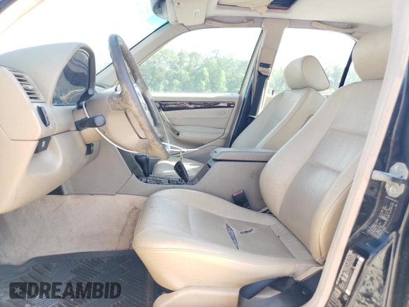 2000 Mercedes-Benz C 230 Kompressor with VIN WDBHA24G4YA839138, listed as a Copart auction lot 54525245 with 227,775 mi miles and Salvage title. Bid and sale history available at DreamBid. Image 7.