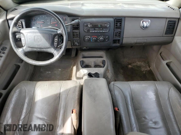 2004 Dodge Dakota SLT with VIN 1D7HG48N74S777684, listed as a Copart auction lot 49066395 with 213,419 mi miles and Salvage Title. Bid and sale history available at DreamBid. Image 8.