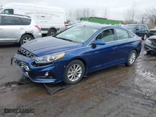 2019 Hyundai Sonata SE with VIN 5NPE24AFXKH732443, listed as a IAAI auction lot 41105458 with 16,892 mi miles. Bid and sale history available at carsss.com. Image 2.