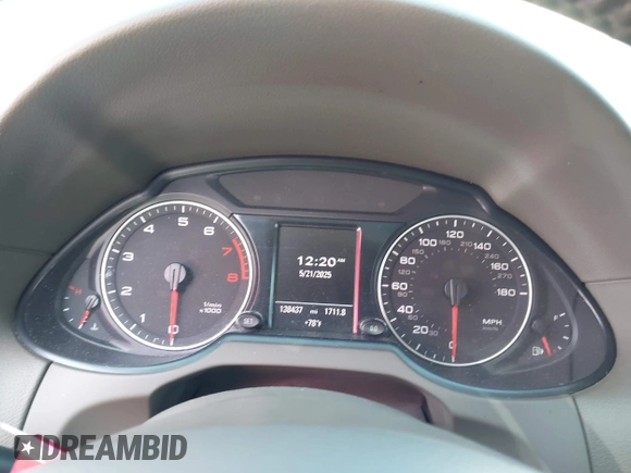 2012 Audi Q5 Premium Plus with VIN WA1LFAFP5CA037785, listed as a IAAI auction lot 42278530 with 138,437 mi miles and . Bid and sale history available at DreamBid. Image 7.