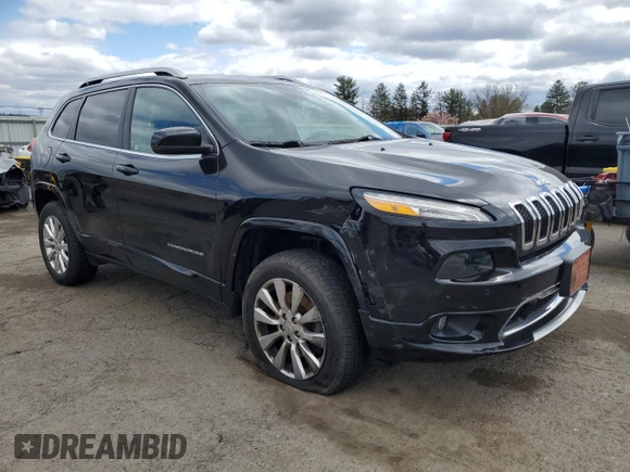 2017 Jeep Cherokee Overland z VIN 1C4PJMJS3HW551101, wystawiony jako Copart lot #53347975 z przebiegiem 60 795 mil mil oraz Szkoda całkowita • Salvage title. Historia ofert i sprzedaży dostępna na DreamBid. Obrazek 4.